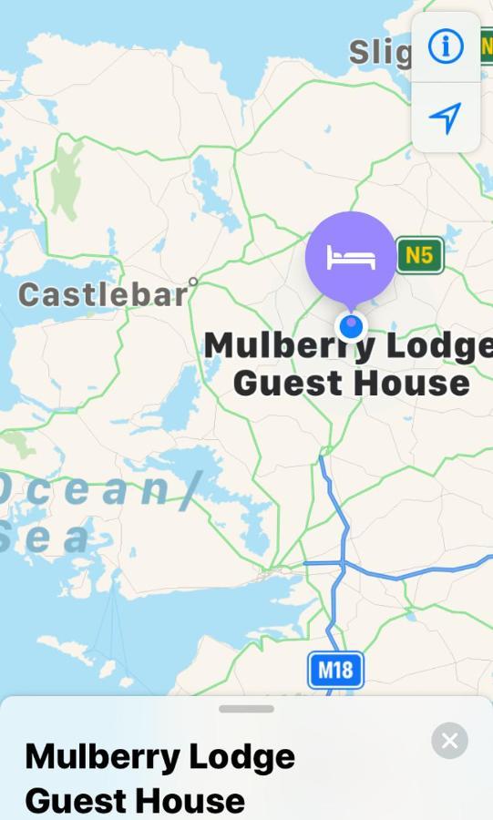 Mulberry Lodge Guest House Ballyhaunis Exterior foto